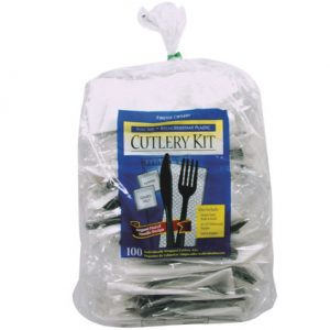 Cutlery Kits, Black