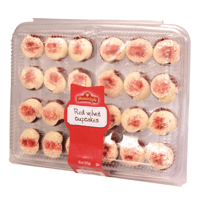 Mini Red Velvet Cupcakes