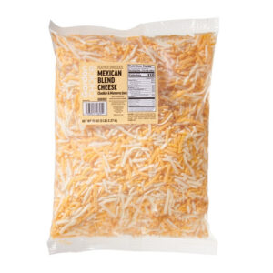 Shredded Mexican Blend Cheese | Packaged