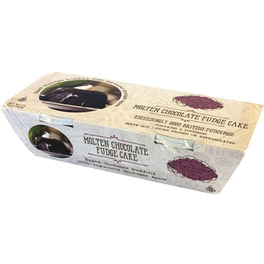 Molten Chocolate Fudge Cake