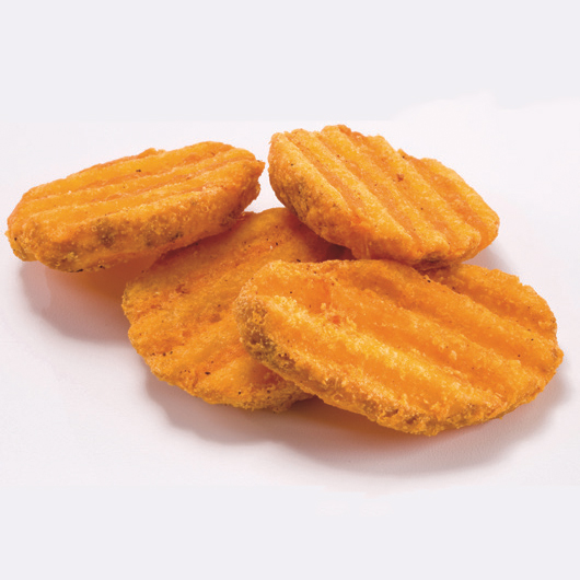 Crinkle Cut Seasoned Potato Slices