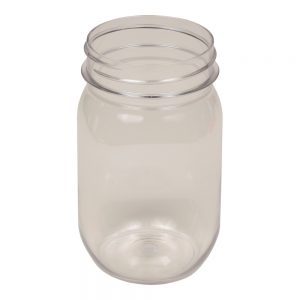 Mason Jar Plas 16-16oz | Raw Item