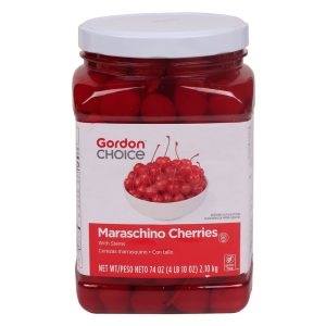 Red Whole Maraschino Cherries | Packaged