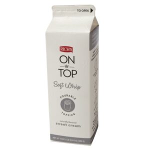 RICH'S WHIPPED TOPPING SOFT SWEET CREAM | Packaged