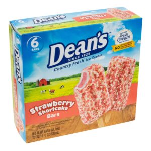 Strawberry Shortcake Ice Cream Bars | Packaged