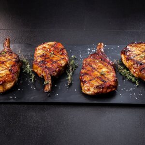 Frenched Bone-in Pork Chop | Styled