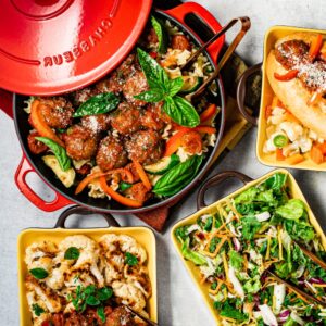 Cooked Beef Italian Meatballs | Styled