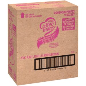 Salted Caramel Chocolate Non-Dairy Liquid Creamer | Corrugated Box