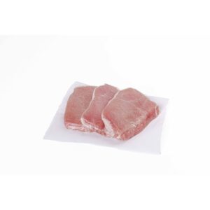 3 – 5 oz. Boneless Un-Marinated Pork Chops | Raw Item