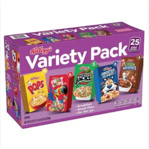 Assorted Mini Individual Cereal Boxes | Styled