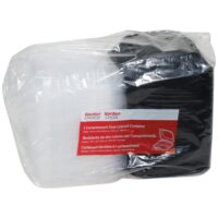 CONT PLAS 1CMPT 8.5X8.5 W/LID 3-50CT | Packaged