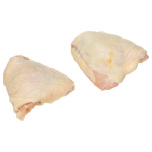 CHIX THGH B/I SKN-ON XL IQF 31.75# | Raw Item