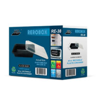 Rerobox Rectangle Plastic Containers 38 oz