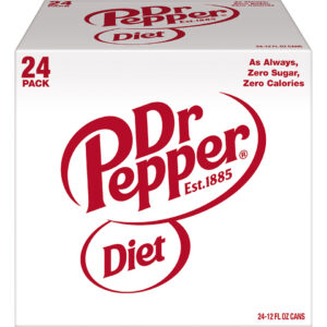 Diet Dr. Pepper case