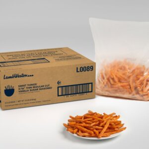 Regular Cut Sweet Potato Fries | Styled