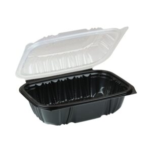 CONT PLAS 1CMPT 6X9 HNGD BLK 2-70CT | Styled