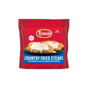 BEEF STK CNTRY FRD W/GRVY PKT | Packaged