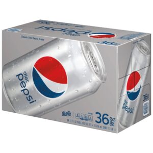 Diet Pepsi 36-12 oz | Packaged