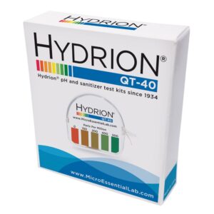 Quaternary Sanitizer Test Strips | Packaged