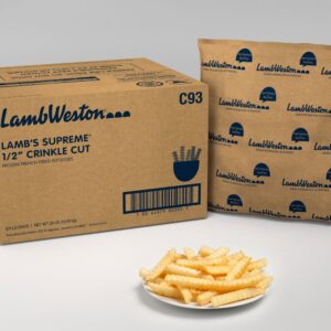 1/2″ Crinkle Cut Premium Potatoes | Styled