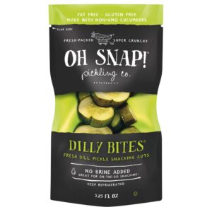 Fresh Dill Pickle Snacking Bites | Packaged