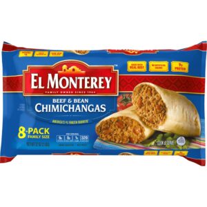 Beef & Bean Chimichangas | Packaged