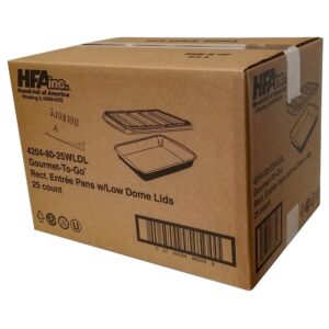 18″ Aluminum Tray | Corrugated Box