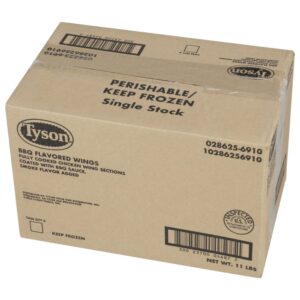 Tyson Any’tizers Honey BBQ Chicken Wings | Corrugated Box