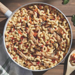 Zesty Garden Pasta Salad | Styled