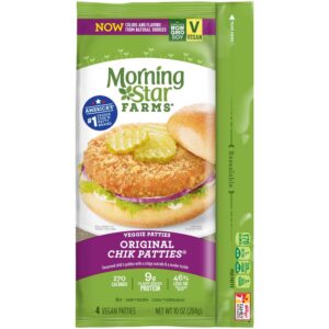 Plant Based Chik’n Patties | Packaged