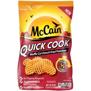 Quick Cook Waffle Fries | Packaged