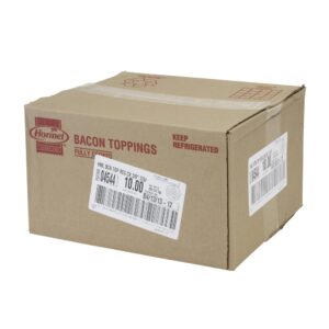 Diced Bacon, Fully Cooked | Corrugated Box