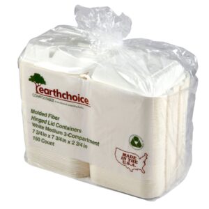 3-Compartment Containers | Packaged