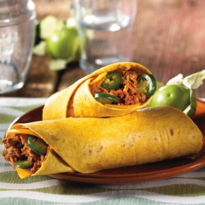 Cheese & Jalapeño Tortillas | Styled