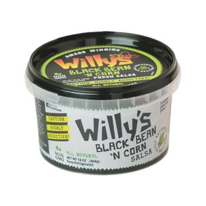 All Natural Black Bean and Corn Salsa | Packaged