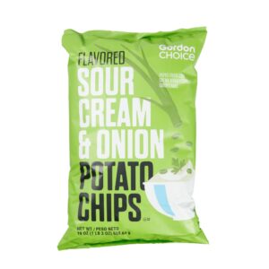 Sour Cream & Onion Flavored Potato Chips | Packaged
