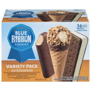 Variety Pack Ice Cream | Packaged