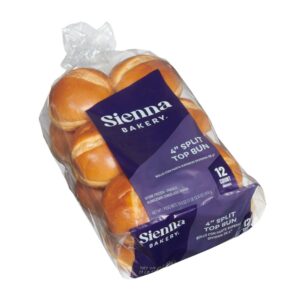 Southside Split Top Hamburger Buns | Packaged