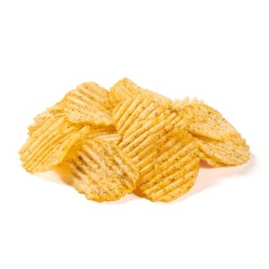 Spicy Dill Pickle Ripple Potato Chips | Raw Item