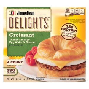 Turkey Sausage, Egg, & Cheese Croissant | Packaged