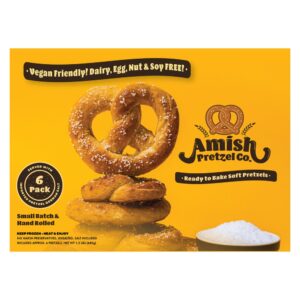 Jumbo Soft Pretzels with Salt | Packaged