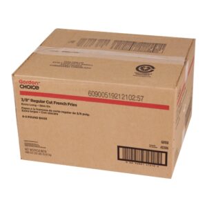 3/8″ Extra Long, Fancy, High Yield Fries | Corrugated Box