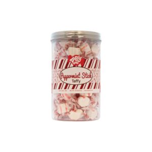 Peppermint Stick Taffy | Packaged