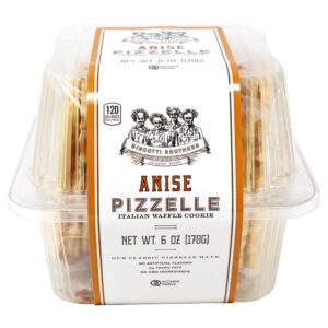 Anise Pizzelle Italian Waffle Cookie | Packaged