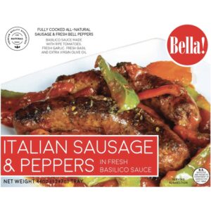 Italian Sausage & Peppers Entree | Packaged