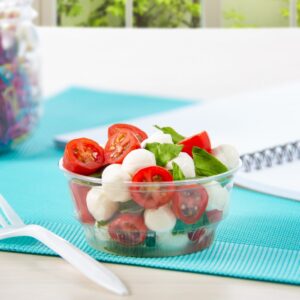 CONT COLD 5OZ PLASTIC CLEAR LID: SDL5 | Styled
