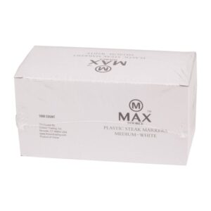 STEAKMARKER PLAS MED WHT 1-1M GCHC | Packaged