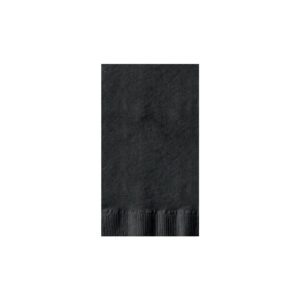 Black Dinner Napkins | Raw Item