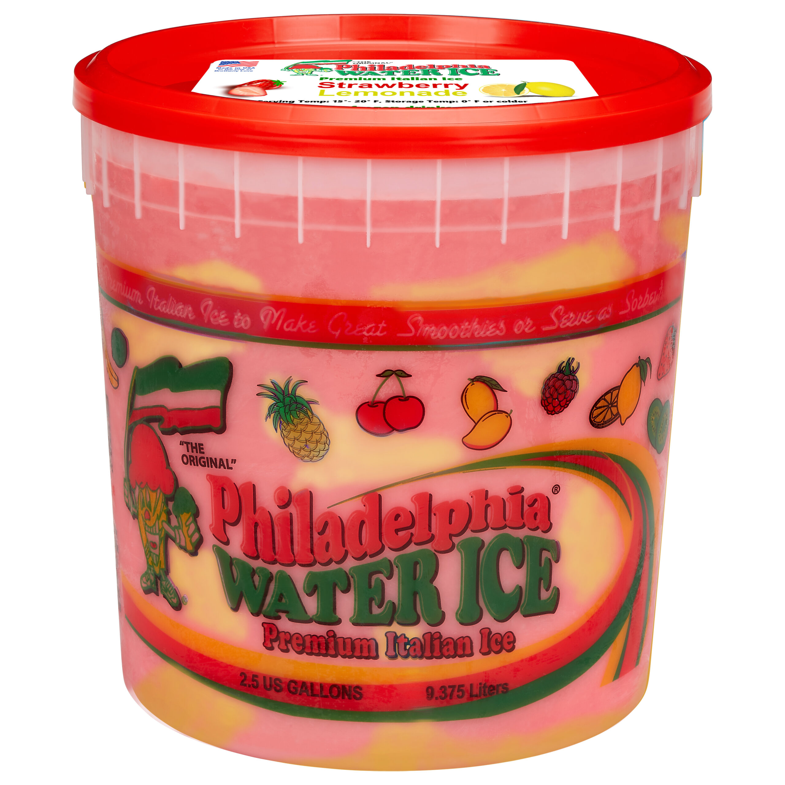 Philly Water Ice Strawberry Lemonade
