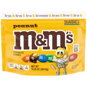 Peanut M&M’s Stand Up Bag | Packaged
